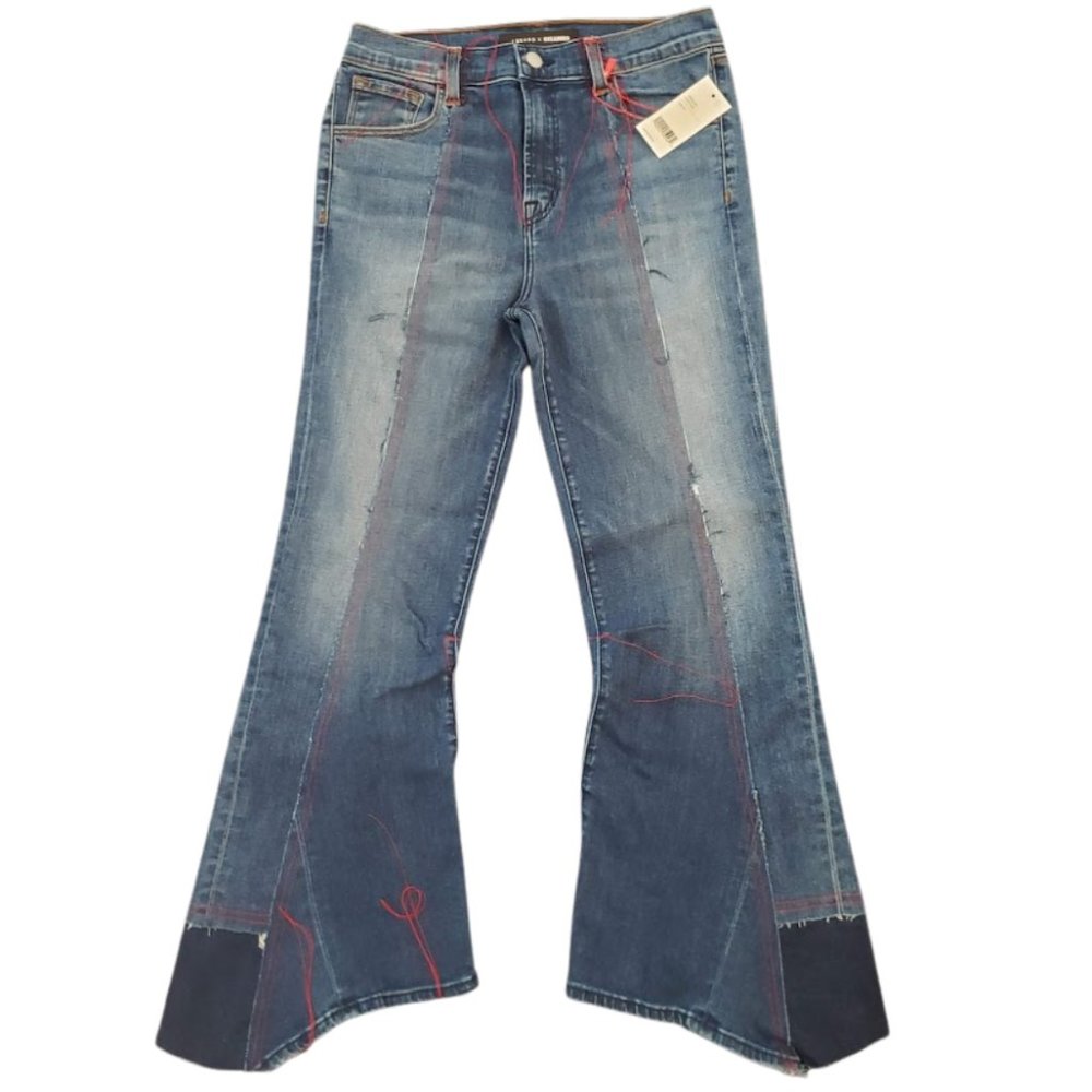 NEW J Brand xKozaburo Jolene Mysticism Flare Jeans - Picture 7 of 16